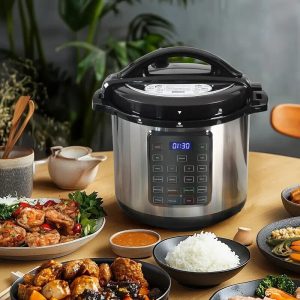 12-in-1 6QT Electric Pressure Cookers,Rice Cooker, Yogurt Maker ideal for gift