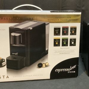 Espressotoria Caprista Espresso Machine, New in Box, Black (CMMCXS735BM)