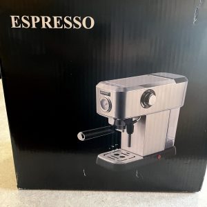 1350W Espresso Coffee Machine Cappuccino Machine Stainless Steel 50oz Water Tank