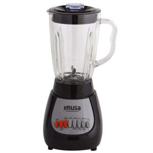 IMUSA GAU-80313B 10-Speed Blender with Glass Jar