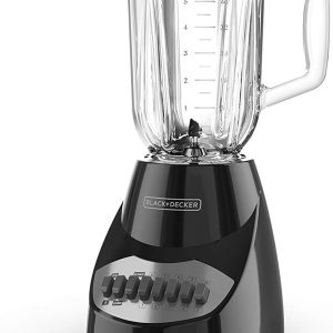 10-Speed Countertop Blender, BL2010BG, 6-Cup Glass Jar, Dishwasher-Safe, Stainle