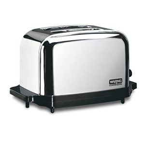 Waring Commercial WCT702 2-Slice Commercial Light Duty Pop-Up Toaster, 120V,