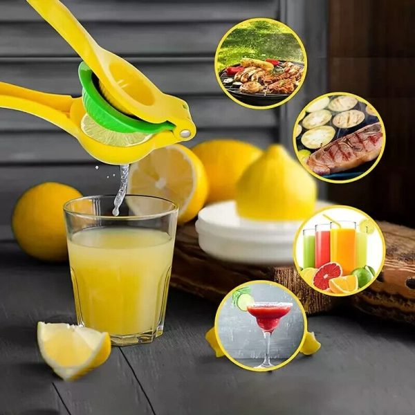 Lemon Squeezer Stainless Steel Manual Citrus Press Juicer Heavy Duty Rustproof