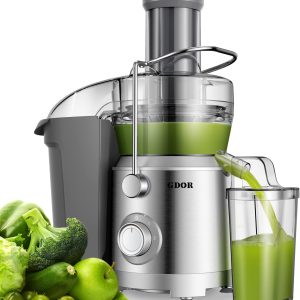 1300W 【Extra Large】 Juicer Machines with Larger 3.2” Feed Chute, Titanium Enhanc