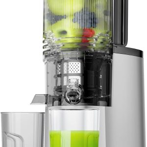 7-Stage Spiral Cold Press Juicer with Double-Layer Filters for Pure Juice