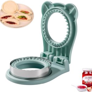 Uncrustable Sandwich Maker,Sandwiches Pocket Circle Shape 3.7Inch Sandwich Cutte