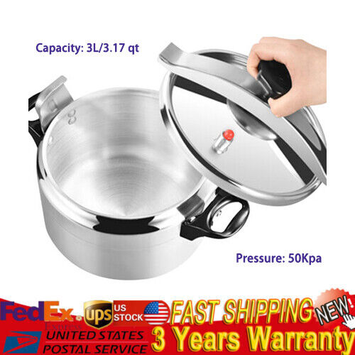 3L 3.17 Quart Mini Pressure Cookers  Pressure Canners 35kpa