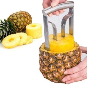 Stainless Steel Pineapple Corer Peeler Fruit Slicer Gadget Fruit Cutting Tool