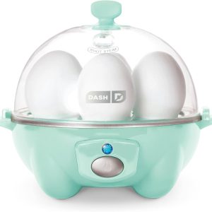 Rapid Egg Cooker: 6 Egg Capacity Electric Egg Cooker for Hard Boiled Eggs, Poach