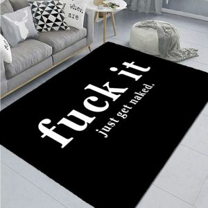 Get Naked Print Bathroom Mat Living Room Carpet Bedroom Kitchen Mat Hallway Rug