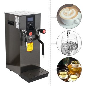 Commercial Milk Frother 12L Electric Steam Boiling Water Frothing Coffee Machine