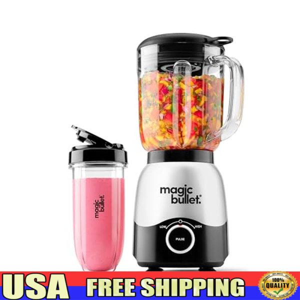 600W High Power Blender 48oz Pitcher Personal Cup Smoothies Shakes Easy Clean US