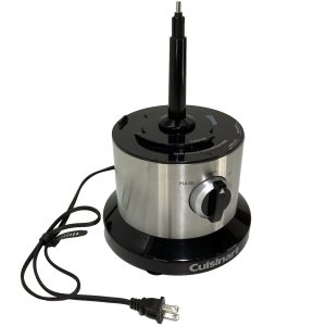 Cuisinart Food Processor DLC-6 BASE w/ MOTOR OEM Part Silver/Black