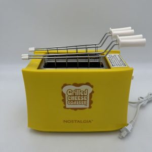 Nostalgia Grilled Cheese Toaster TCS2 New No Box Yellow Toasted Sandwich Warmer