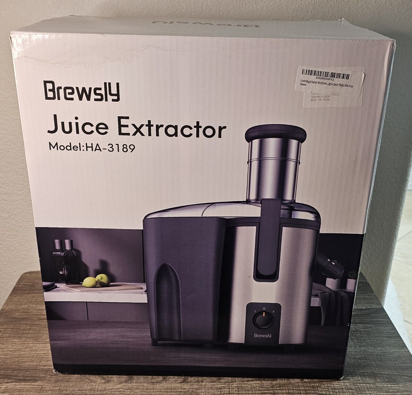 Brewsly Juice Extractor New In Sealed Box