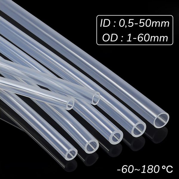 Clear Silicone Tubing Hose Tube Beer Milk Pipe Soft Rubber Food Grade High Temp