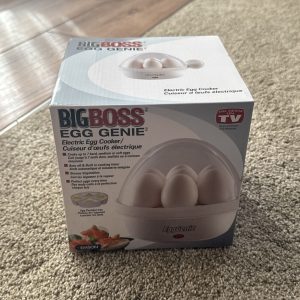 Egg Genie, The Countertop Rapid Egg Cooker for Hard Boiled Eggs, 7 Eggs at Once!