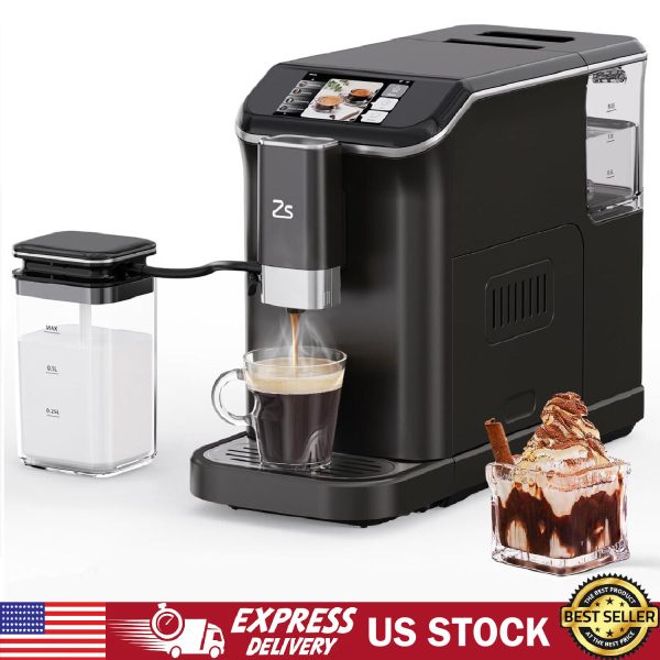 Espresso Machine 20 Bar Coffee Maker Machine Latte with Grinder and Milk Frother