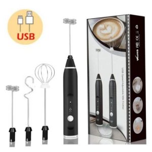 Electric Milk Frothers Handheld Wireless Blender USB Mini Coffee Maker Whisk Mix