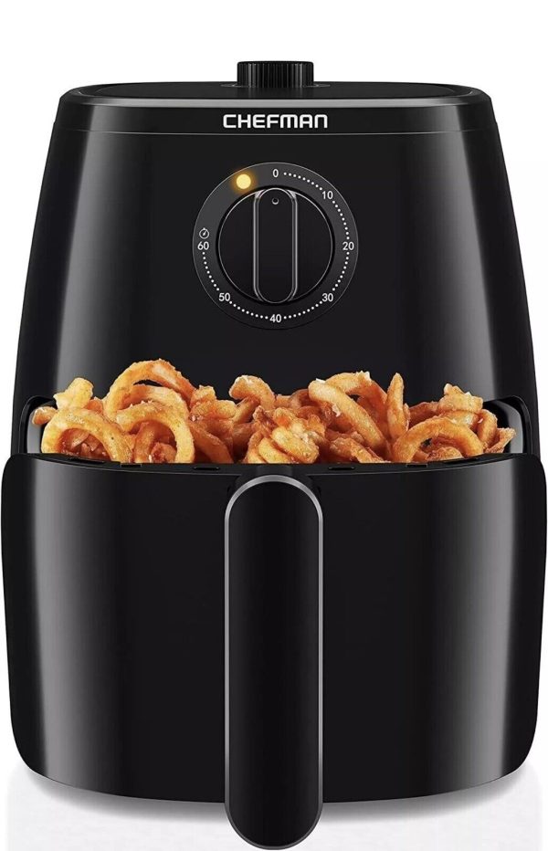 Chefman Turbofry 5 Quart Air Fryer XL Adjustable Temperature Control NEW