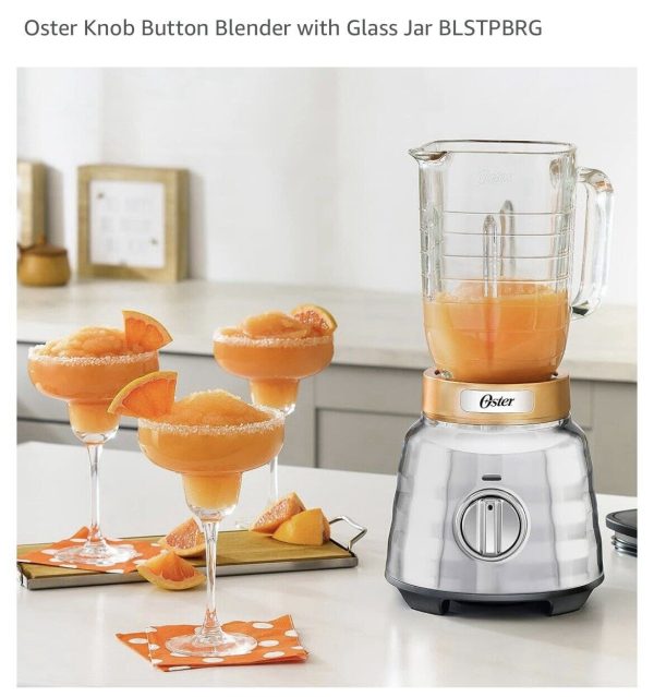 Oster Knob Button Blender with Glass Jar Model BLSTPBRG