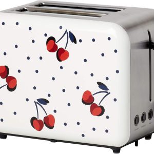 Vintage Cherry Dot Toaster