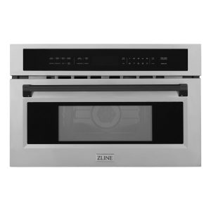 ZLINE 30”Built-in Convection Microwave Oven Stainless/Sensors BLACK MWOZ-30-MB