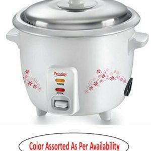 Indian Best Prestige Delight PRWO 1.5Electric Rice Cooker with Steaming Feature