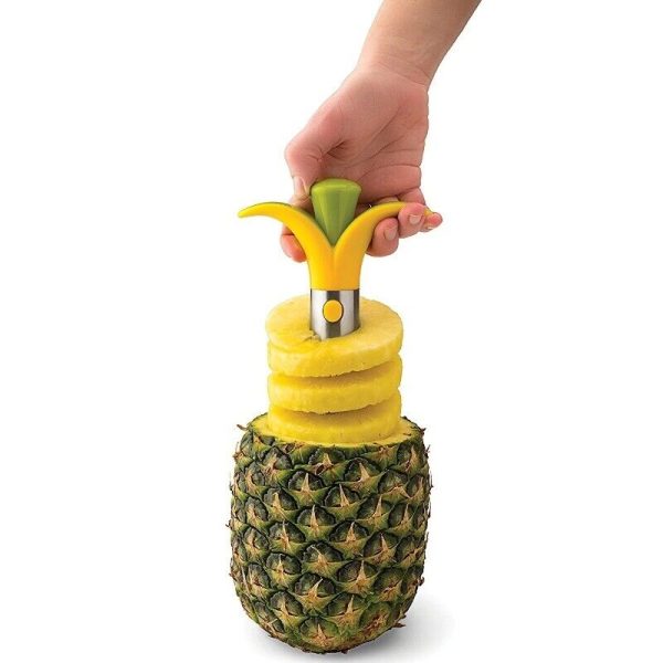 Joie Pineapple Corer and Slicer, Yellow