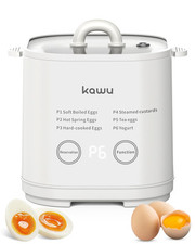 Rapid Egg Cooker, 6-Function Egg Cooker for Hard Boiled Egg, Egg Boiler with …