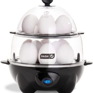 Dash 12 Egg Electric Egg Boiler Poached Egg Maker Machine Hard Boiled Egg Cooker