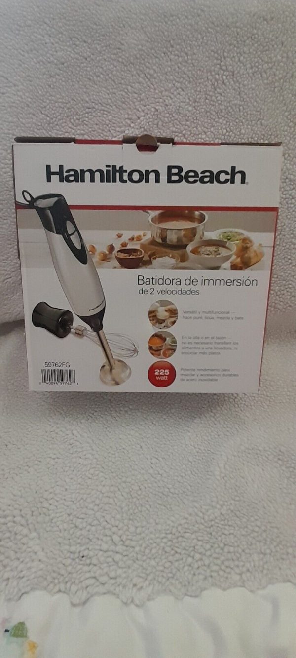 Hamilton Beach 2 Speed Hand Blender with Whisk Attachment