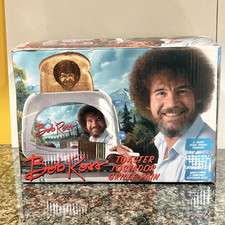 Bob Ross Image Face Two-Slice Toaster 2 Slice Cool Touch Uncanny Brands New Box