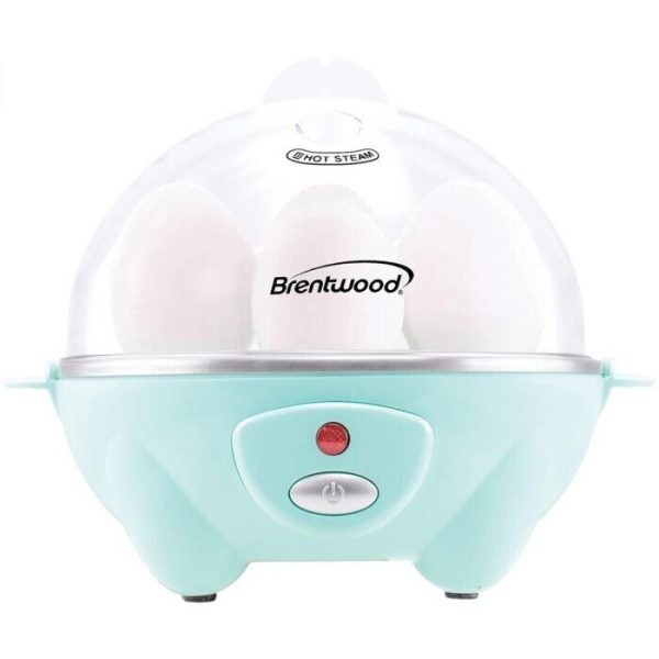 Brentwood Electric 7-Egg Cooker with Auto Shuf Off