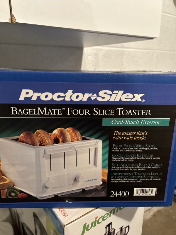 Proctor silex BagelMate Four Slice Toaster 24400 New In Box