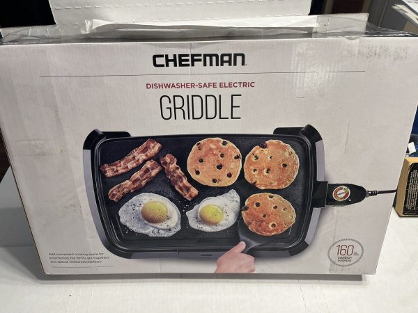 Chefman Dishwasher Safe Electric Grill 16 x 10″ APPLIANCE drip tray