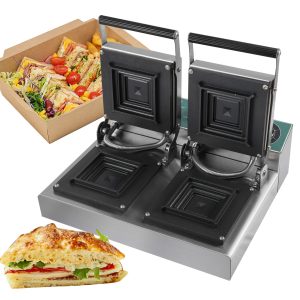 2000W Commercial Sandwich Maker Electric Sandwich Toaster Machine