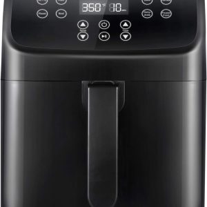 5.8Qt Digital Air Fryer, Toaster Oven & Oilless Cooker, 1700W with 8 Preset Func