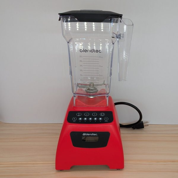 NEW Blendtec Classic 575 Poppy Red Blender 1560W – Never Used (No Original Box)