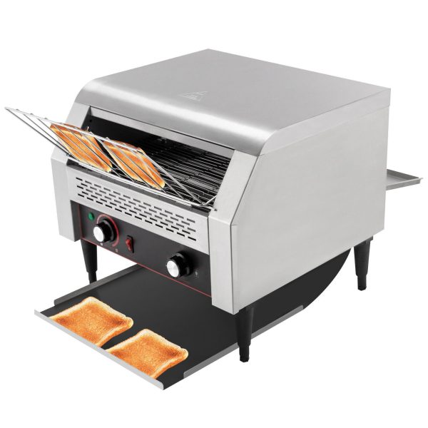 Commercial Conveyor Toaster 450PCS/H Stainless Steel Conveyor Toaster 110V 2600W