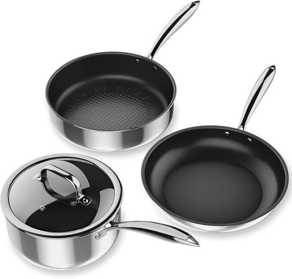 Stainless Steel Pots and Pans Set