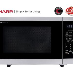 Sharp 1.4 cu. ft. 1100W Countertop Microwave Oven with Inverter Technology