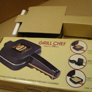 Vintage Electric Grill Chef Minute Non Stick Cooker Kmart – Open Box