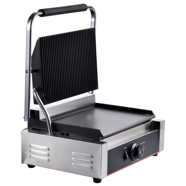 Electric Panini Press Grill Gourmet Sandwich Maker Toaster Indoor Non-Stick