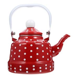 Enamel Tea Kettle Stove Top Water Kettle 1l Coffee Kettle Stovetop Tea Kettle Wi