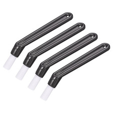 Coffee Machine Brush, 5.39″ Length Nylon Head Black for Cleaning 4Pcs