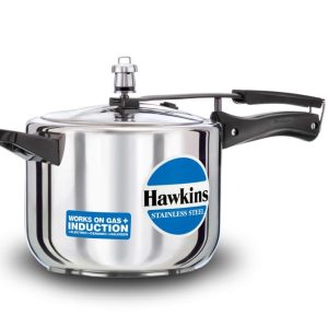 B30 Pressure Cooker, 5 Liter, Silver