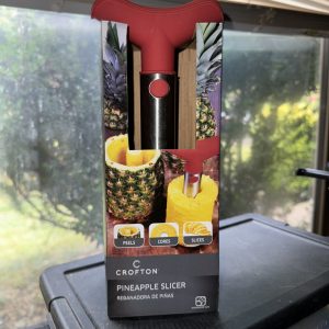 🚨🗣️Crofton Red Handle Pineapple Slicer Peeler Core