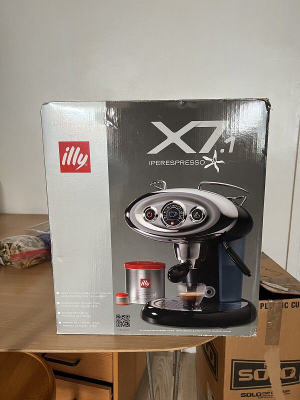 Illy X7.1 Espresso Coffee Machine – Black