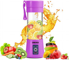 Portable Blender for Shakes and Smoothies, OBERLY 16oz Cordless Light Purple